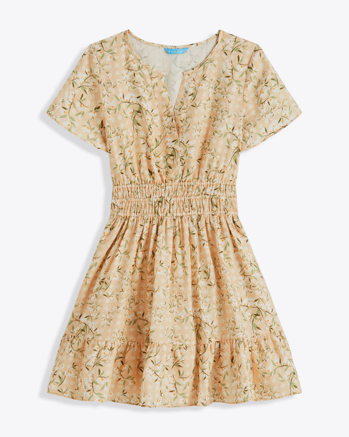 Wilson Mini Dress in Floral Rattan - Image 4