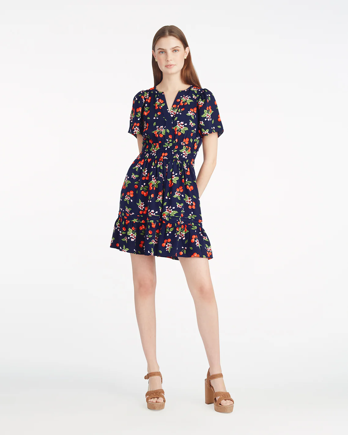 Wilson Mini Dress in Cherry Blossom - Image 2